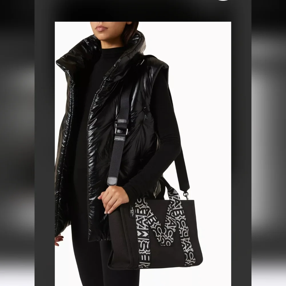 Marc Jacobs M Canvas Tote Bag